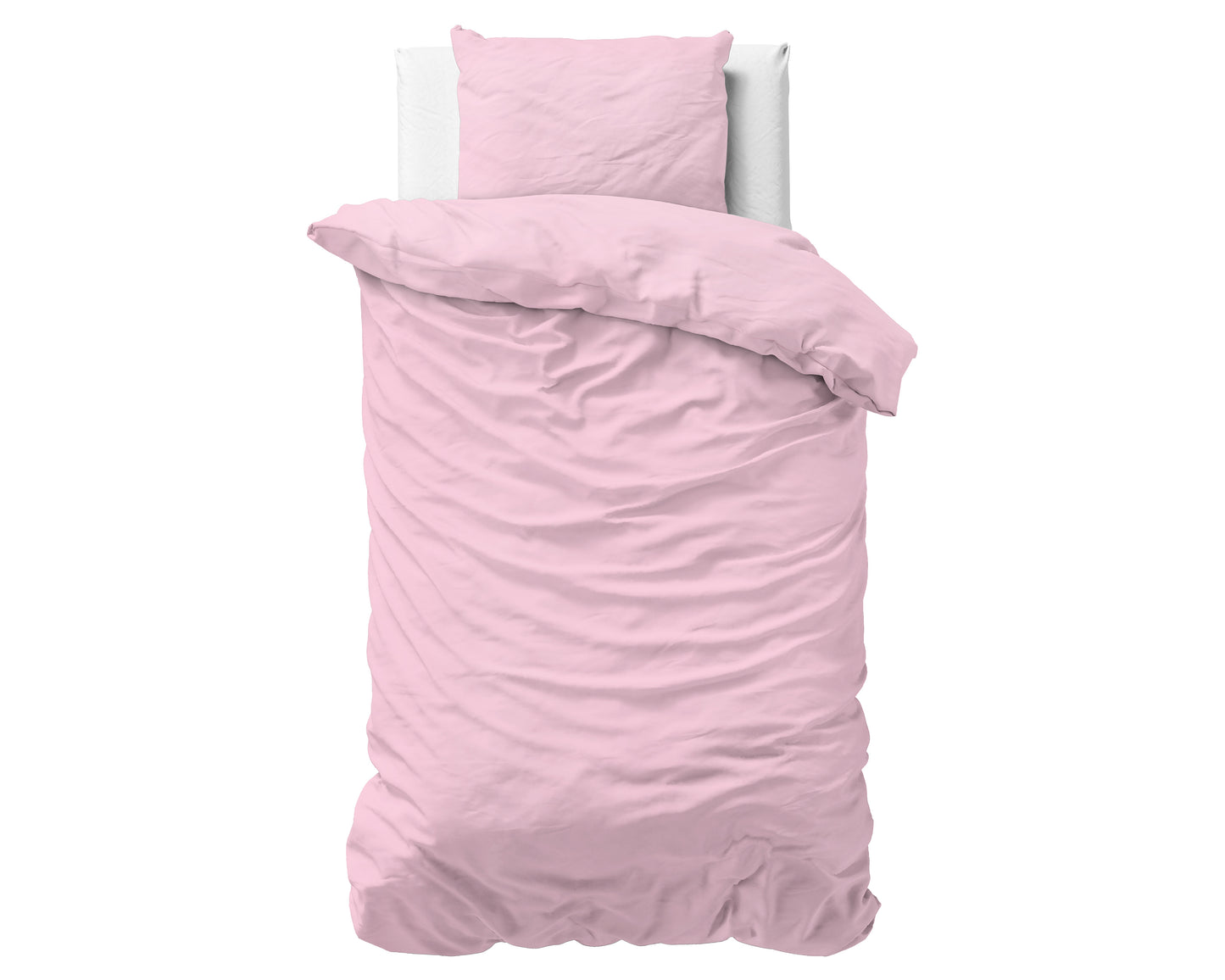 Duvet Cover Set Stone washed Pink 140 x 200/220