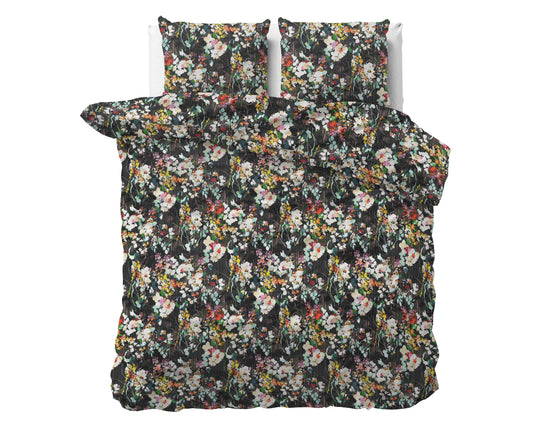 Duvet Cover Set Jolisa 2 Black 240x220