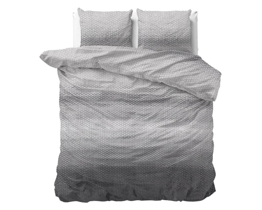 Duvet Cover Set DH Flannel Tamar Gray 240 x 220
