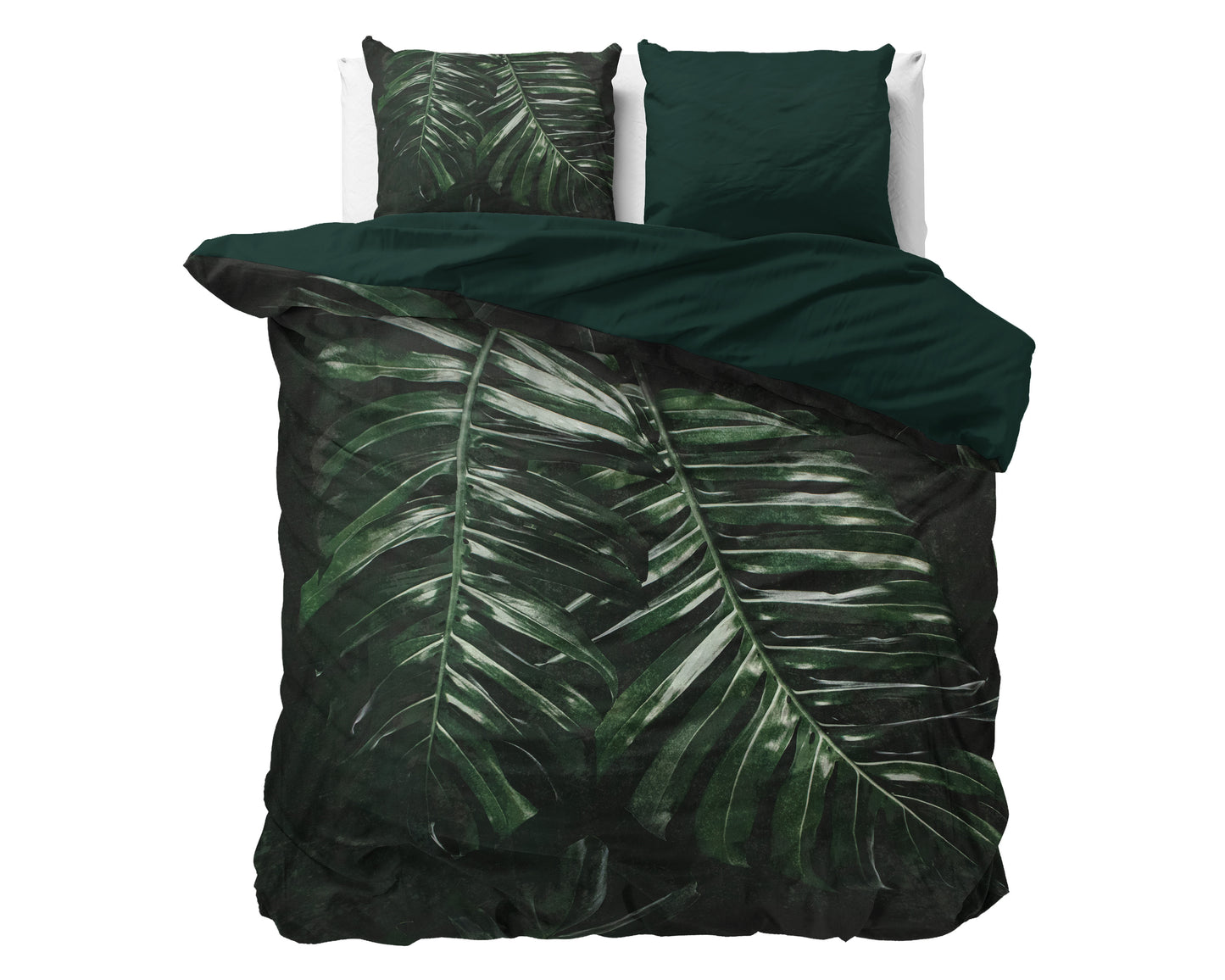 Duvet Cover Set Walker Green 240 x 220