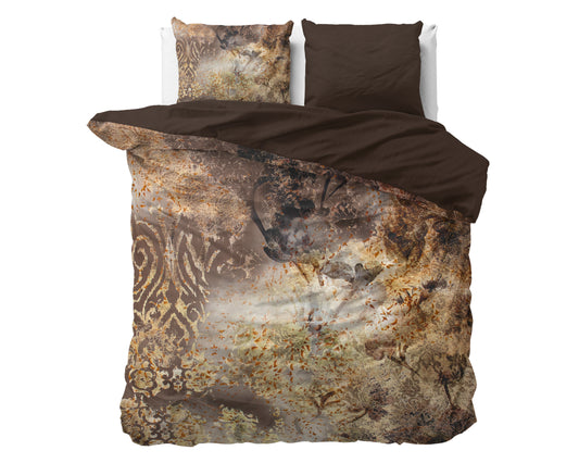 Duvet Cover Set Inferno Taupe 240 x 220