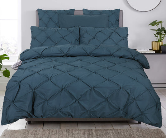 Duvet Cover Set Salvador Blue 240 x 220