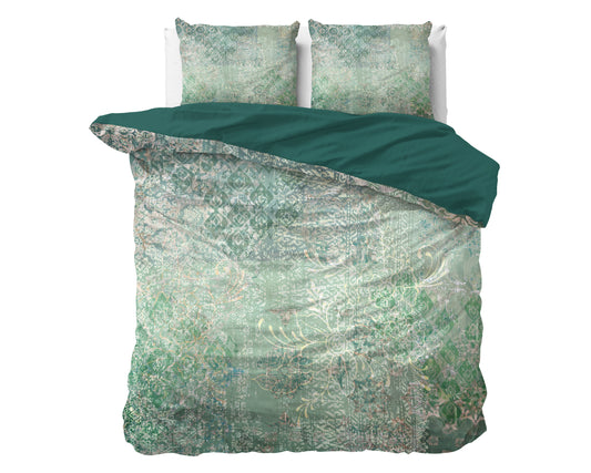 Duvet Cover Set Dakar Green 240 x 220