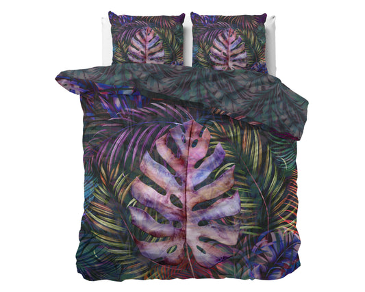 Duvet Cover Set Romina Purple 240 x 200/220