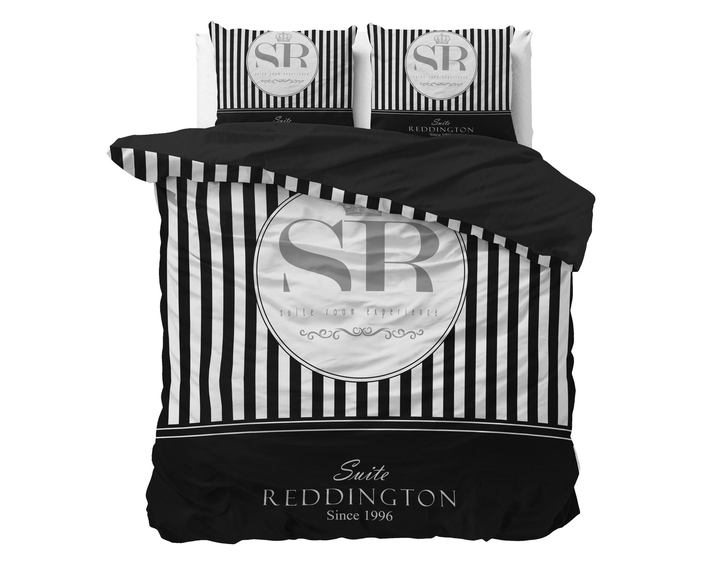 Duvet Cover Set Reddington Black 240 x 200/220
