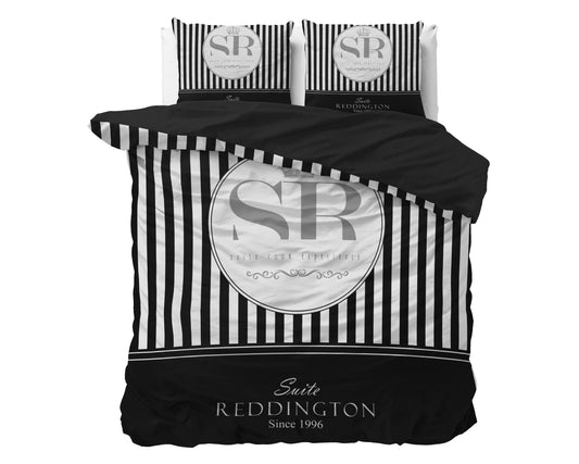 Duvet Cover Set Reddington Black 240 x 200/220