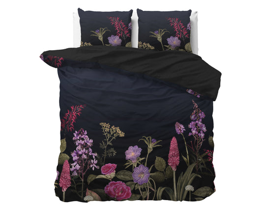 Duvet Cover Set Feline Black 240 x 200/220