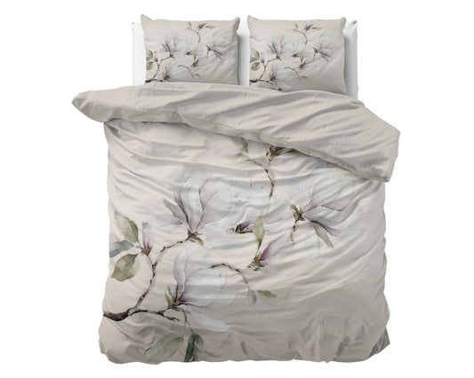 Duvet Cover Set Magnolo White 200 x 200/220