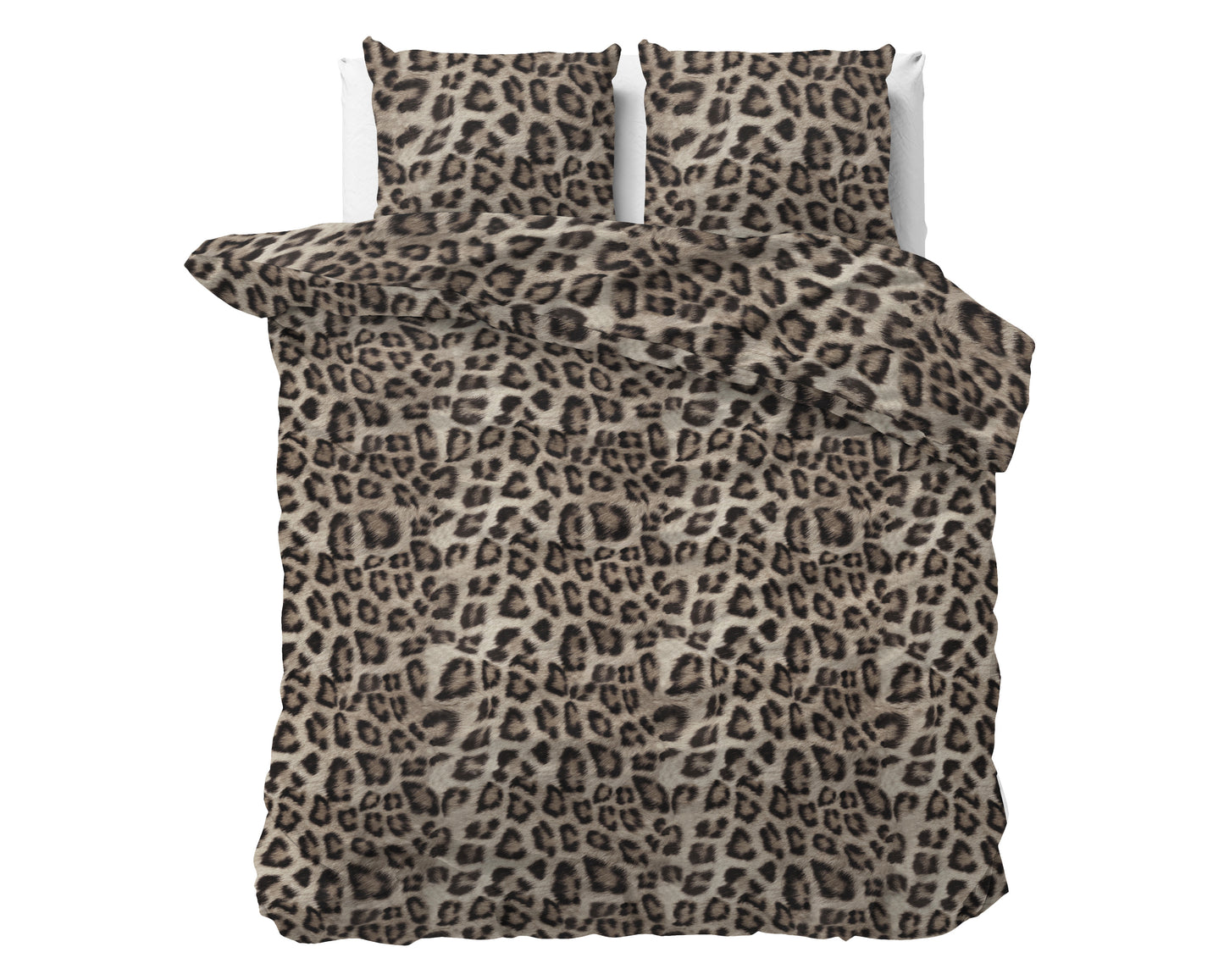 Duvet Cover Set Deep Panther Brown 140 x 200/220