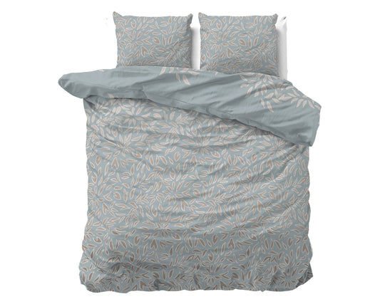 Duvet Cover Set Belia Blue 200 x 200/220