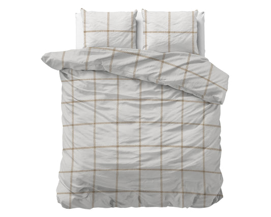 Duvet Cover Set Vasco White 240 x 220