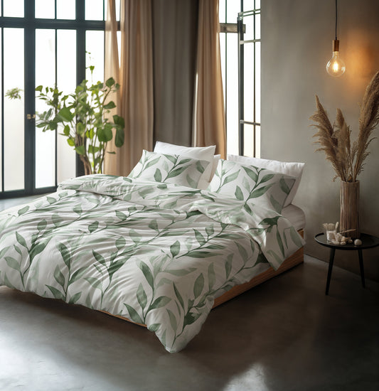 Duvet Cover Set Urban Greenhouse Green 240 x 200/220