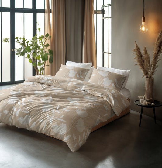 Duvet Cover Set Spring Sand/Beige 240 x 200/220