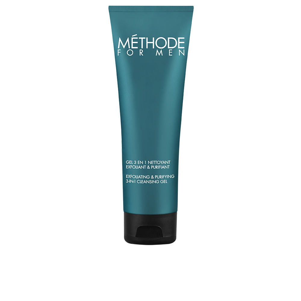 MÉTHODE FOR MEN Gel 3en1 Nettoyant Exfoliant&Purifiant 125 ml