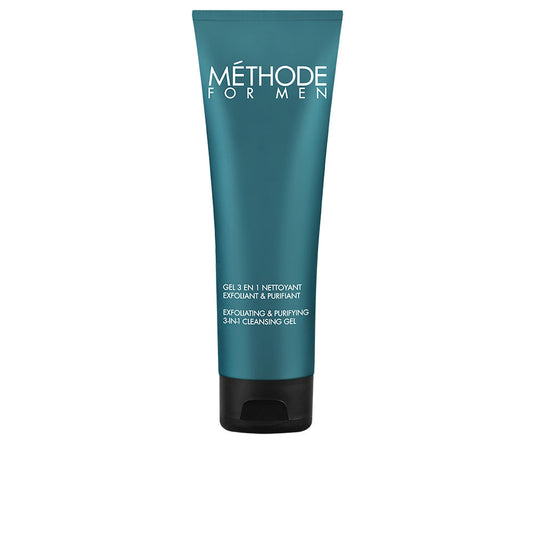 MÉTHODE FOR MEN Gel 3en1 Nettoyant Exfoliant&Purifiant 125 ml