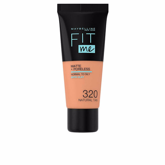 FIT ME MATTE+PORELESS foundation #320-natural tan