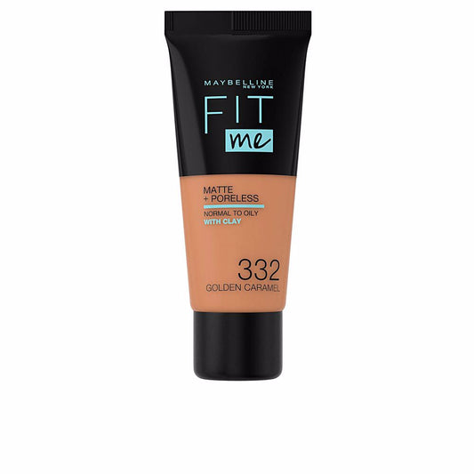 FIT ME MATTE+PORELESS foundation #332-golden