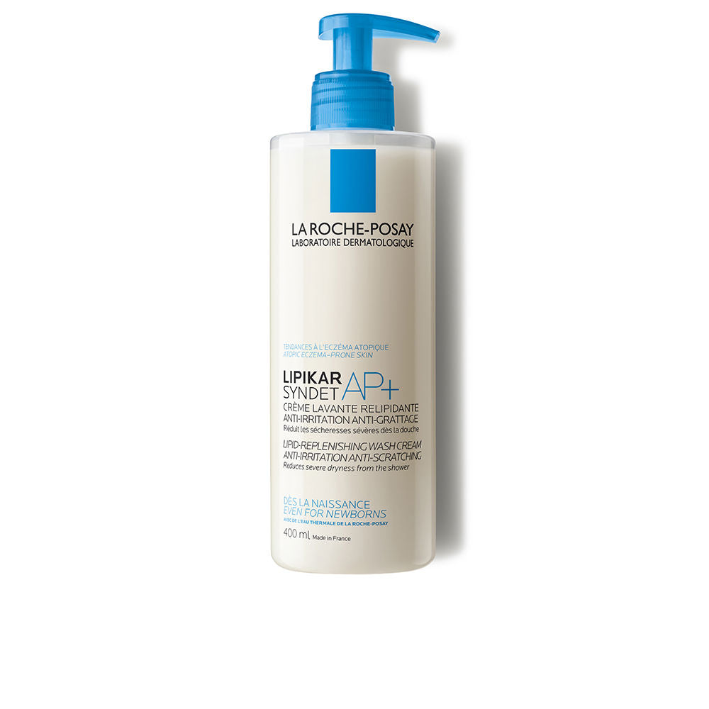 LIPIKAR SYNDET AP+ lipid-replenishing and anti-irritation shower cream for atopic skin 400 ml
