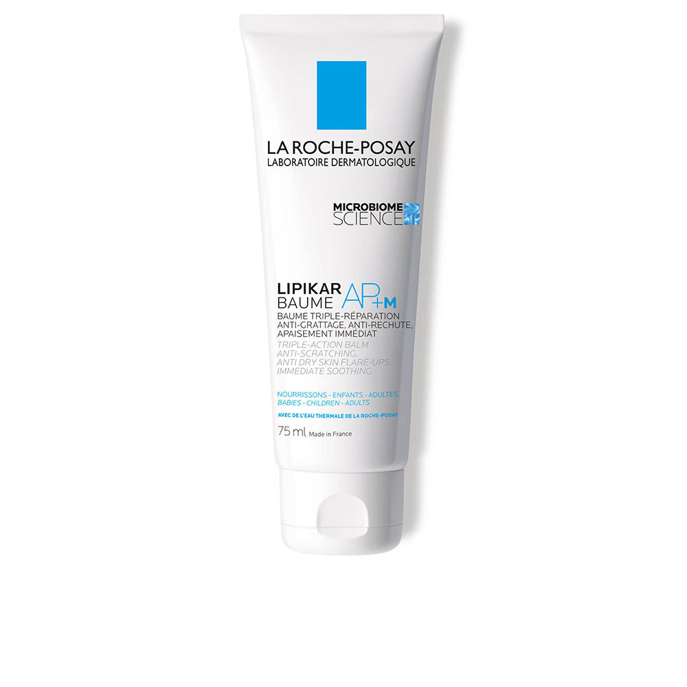 LIPIKAR BAUME AP+M moisturizing body balm for atopic skin, anti-irritation, 75 ml