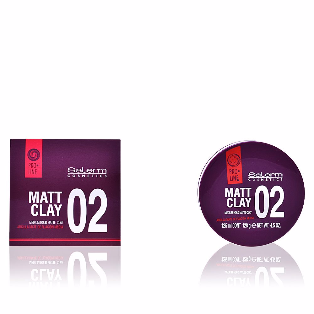 Salerm Matt Clay Medium Hold Matte Clay 125 Ml
