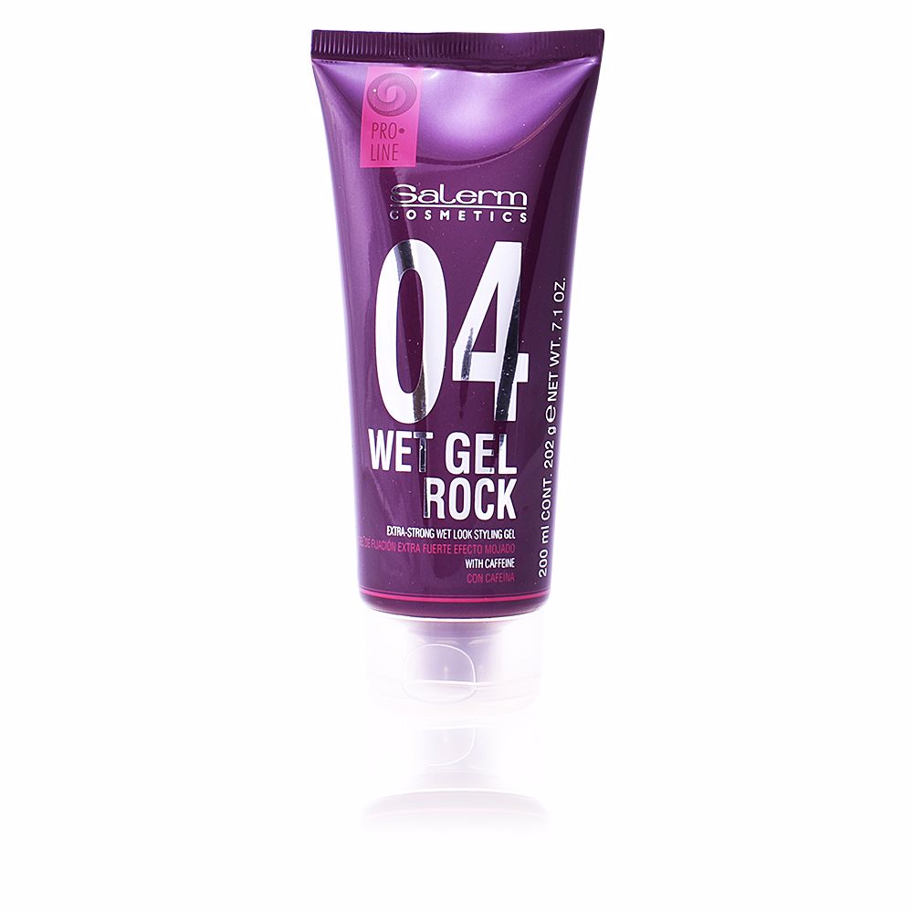 Salerm Wet Gel Rock Extra-Strong Wet Look Styling Gel 200 Ml