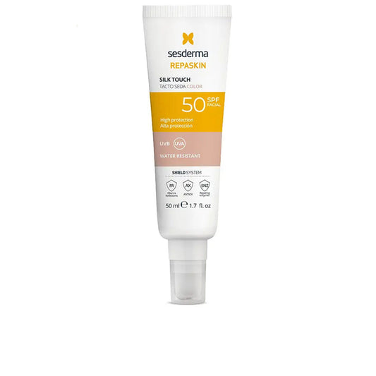 REPASKIN FACIAL silk touch with color SPF50 50 ml