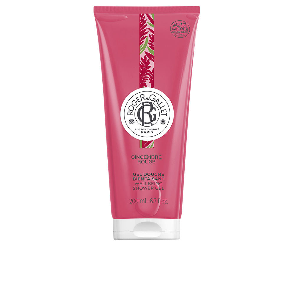 GINGEMBRE ROUGE gel de ducha bienestar 200 ml