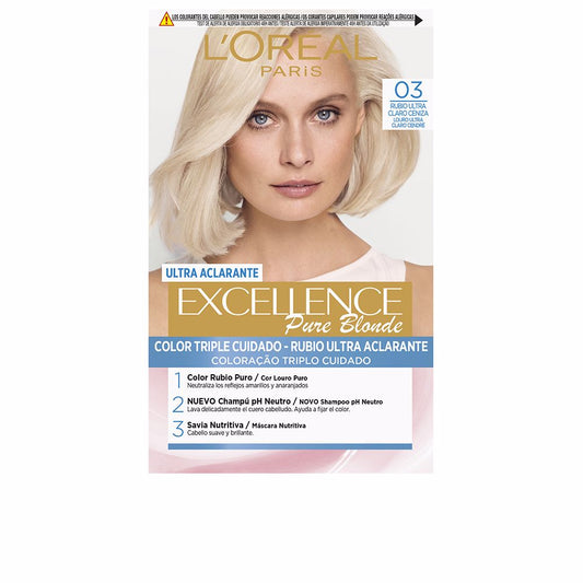 EXCELLENCE Creme dye #03 ultra light ash blonde 192 ml