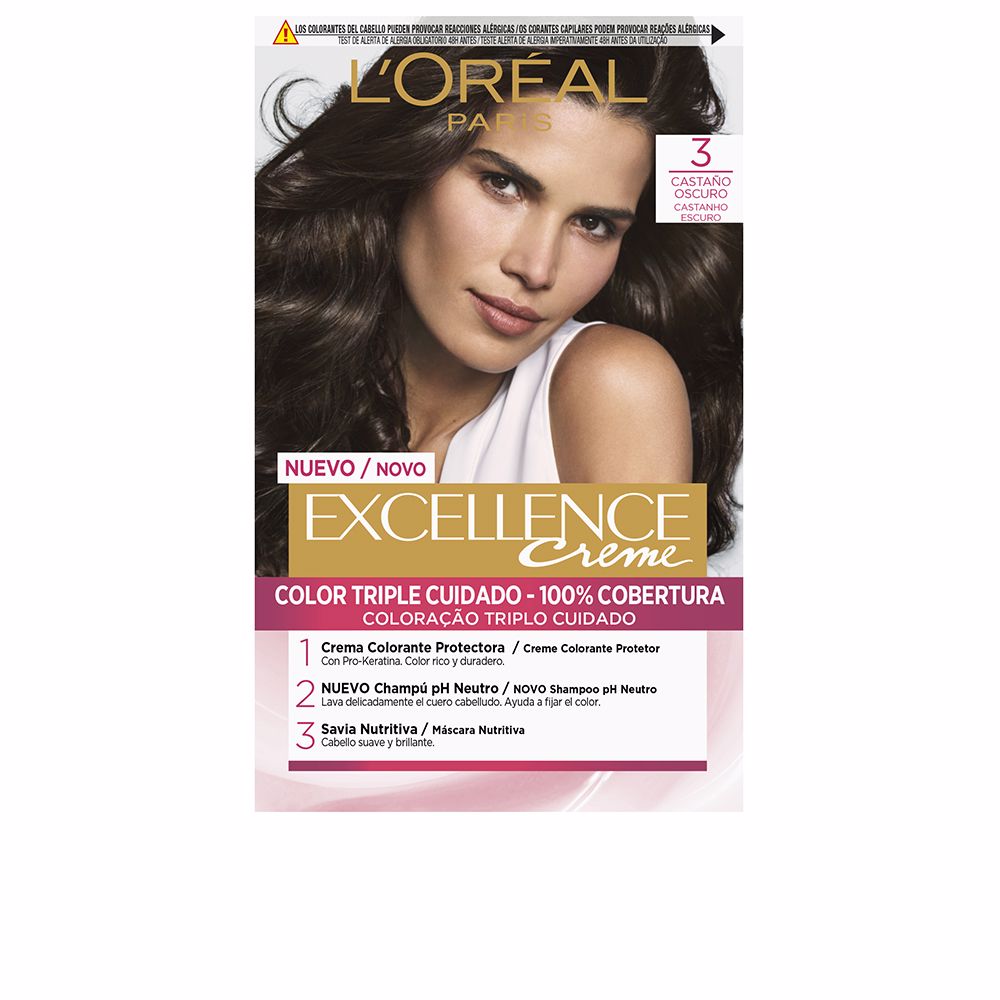 EXCELLENCE Creme dye #3-dark brown 192 ml
