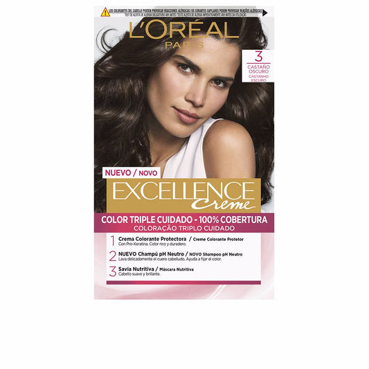 EXCELLENCE Creme dye #3-dark brown 192 ml