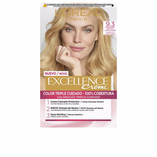 EXCELLENCE Creme dye #9.3-light light golden blonde 192 ml