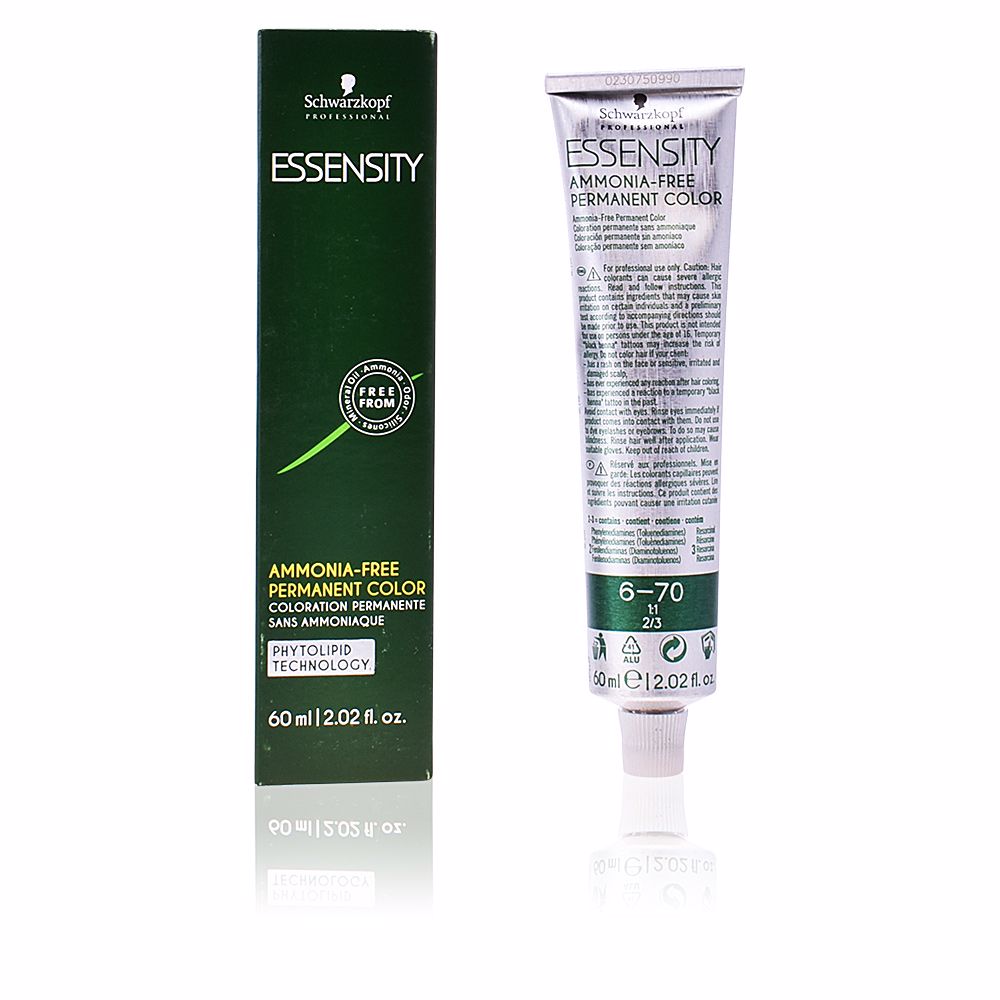 ESSENSITY ammonia-free permanent color #6-70