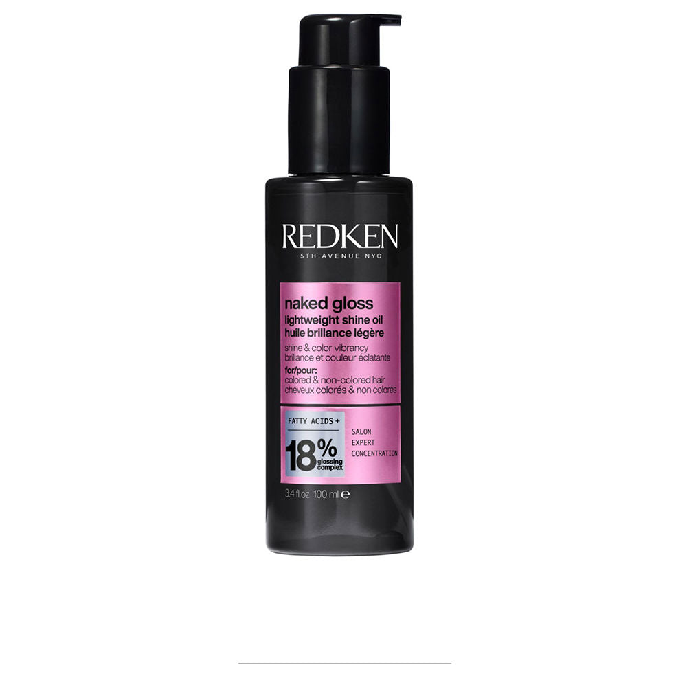 NAKED GLOSS ultra-light oil with a mirror-like shine and thermal protection 100 ml