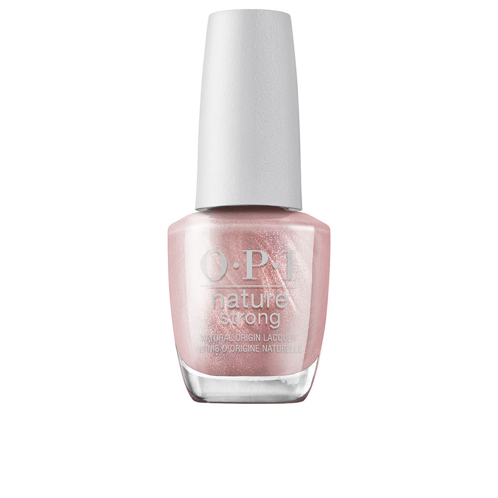 NATURE STRONG Natural Origin Nail Polish #Intentions are Rose Gold 15 ml