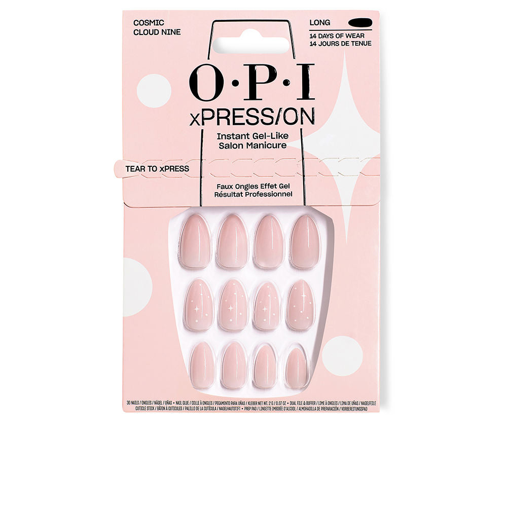 OPI xPRESS/ON - What's Your Mannitude Collection - Artificial Nails #Cosmic Cloud 9 30 u