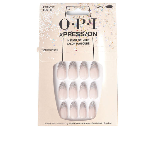 OPI xPRESS/ON Artificial Nails Nail Art #I Want It, I Got It 30 u