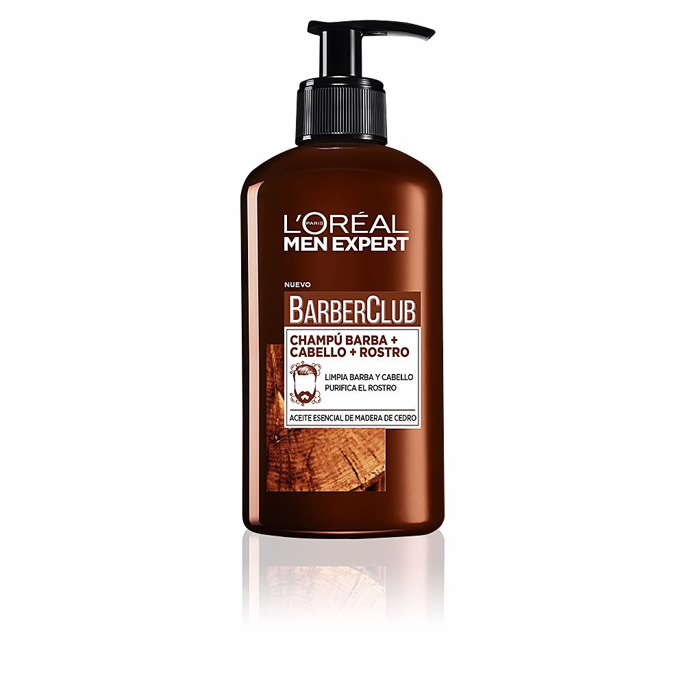 MEN EXPERT BARBER CLUB beard-face-hair shampoo 200 ml
