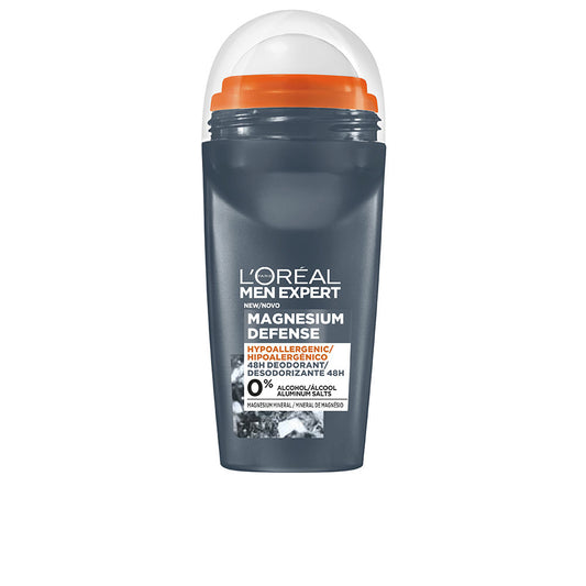 MEN EXPERT MAGNESIUM DEFENSE 0% alcohol deodorant 48h roll-on 50 ml