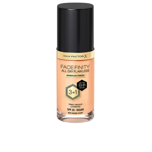FACEFINITY 3IN1 primer, concealer &amp; foundation #44-warm ivory 30 ml