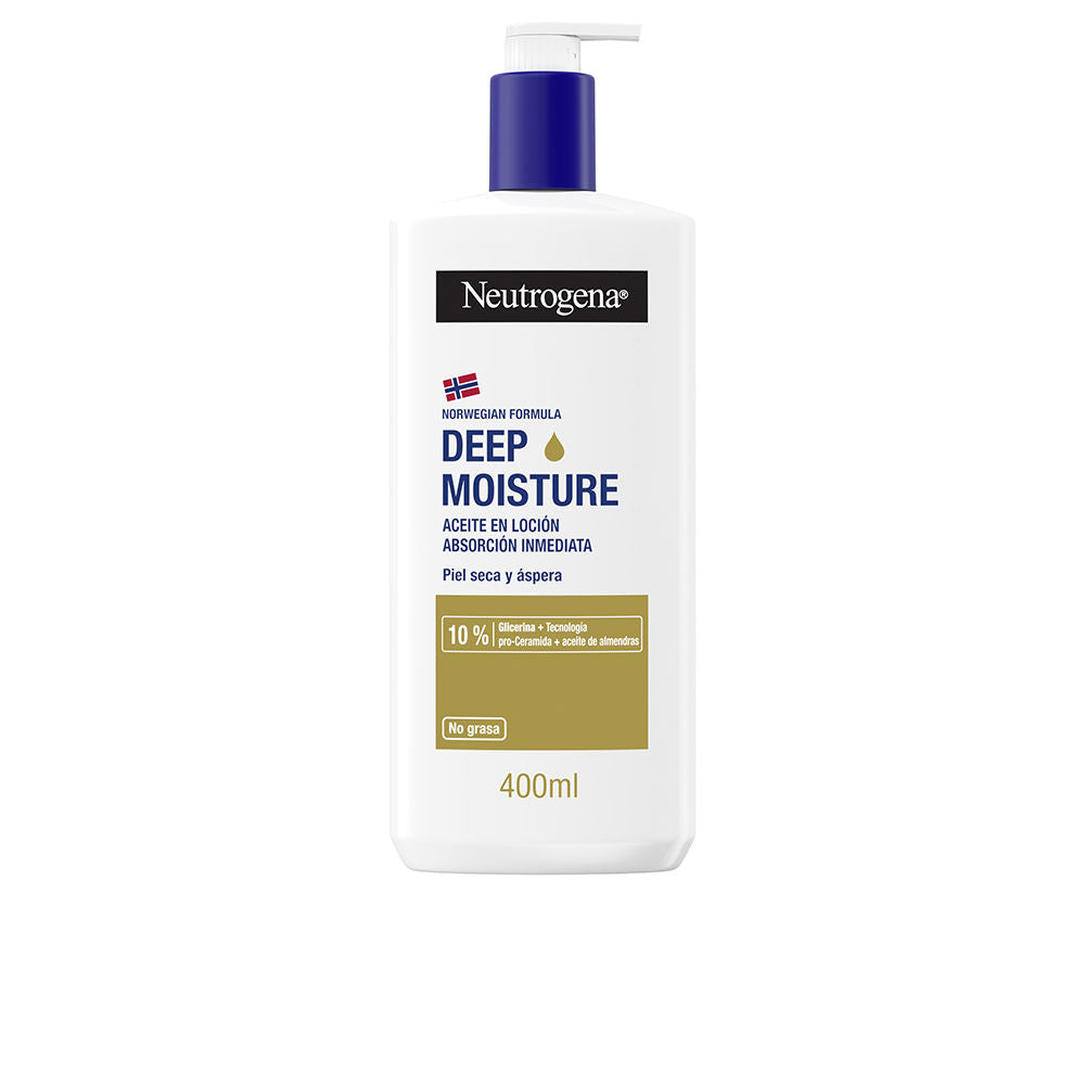 DEEP MOISTURE body lotion oil 400 ml