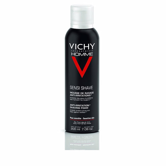VICHY HOMME anti-irritation shaving foam for sensitive skin 200 ml