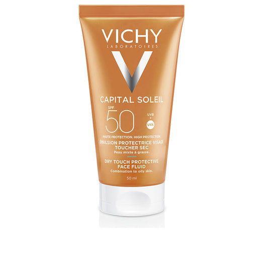 CAPITAL SOLEIL dry touch face cream SPF 50 50 ml