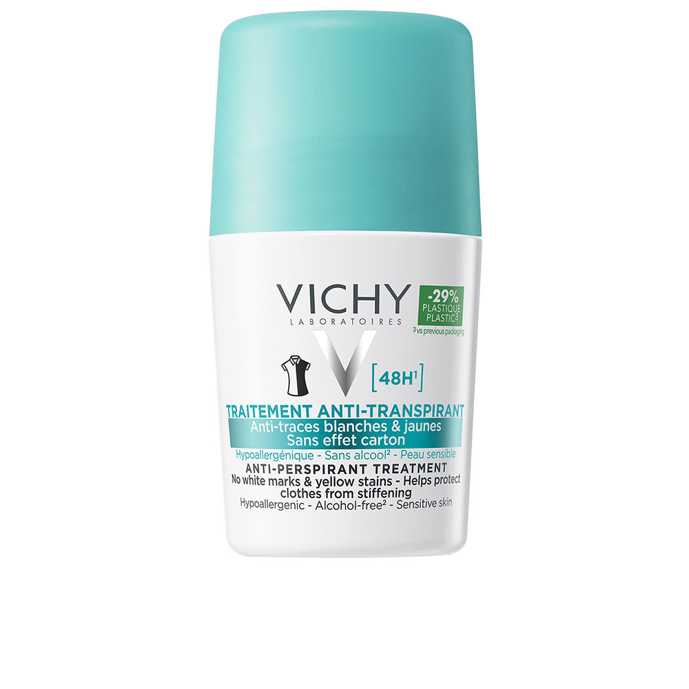 DEO traitement anti-transpirant antimanchas blancas 48h roll-on 50 ml