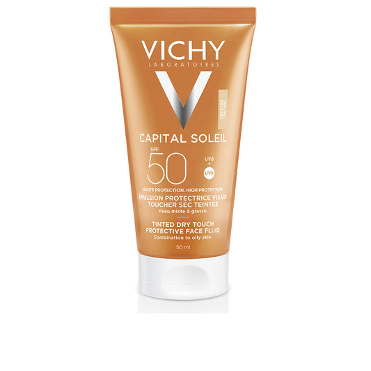 CAPITAL SOLEIL dry touch face cream SPF 50 50 ml