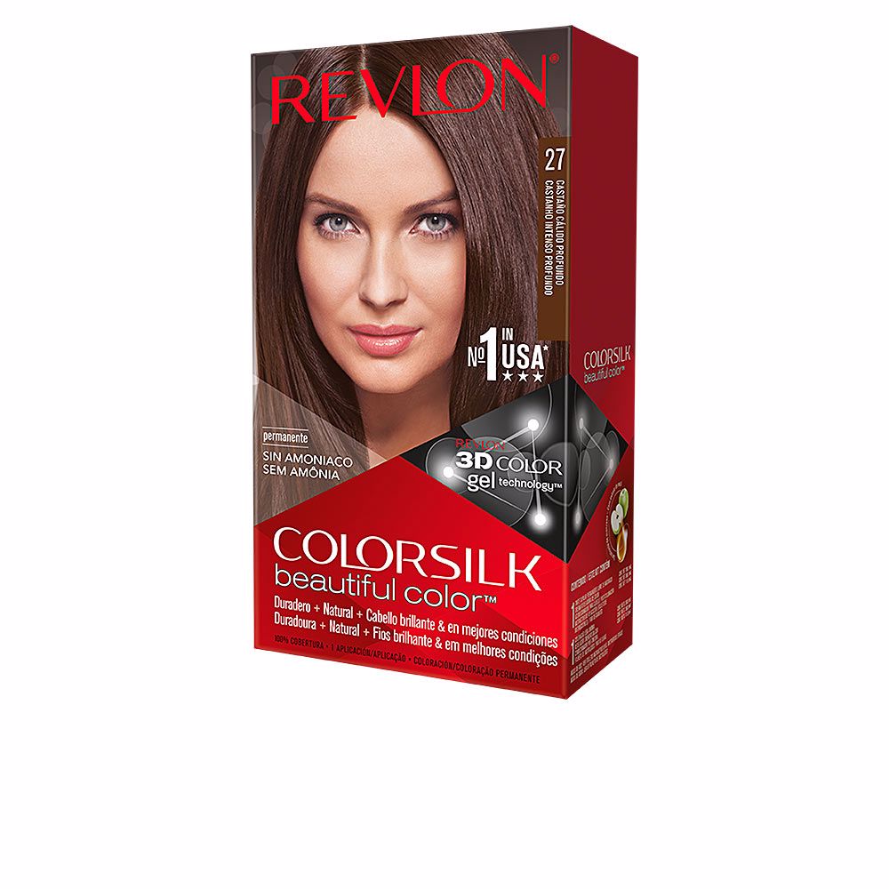 COLORSILK tinte #27-castaño calido profundo 1 u