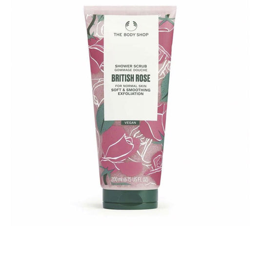 BRITISH ROSE shower scrub 200 ml