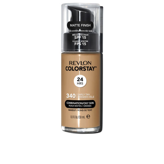 COLORSTAY foundation combination/oily skin #340-earyly tan 30 ml