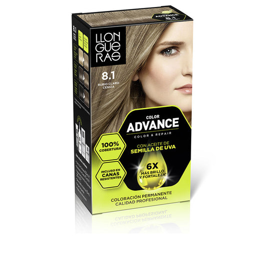COLOR ADVANCE #8,1-rubio claro ceniza 1 u