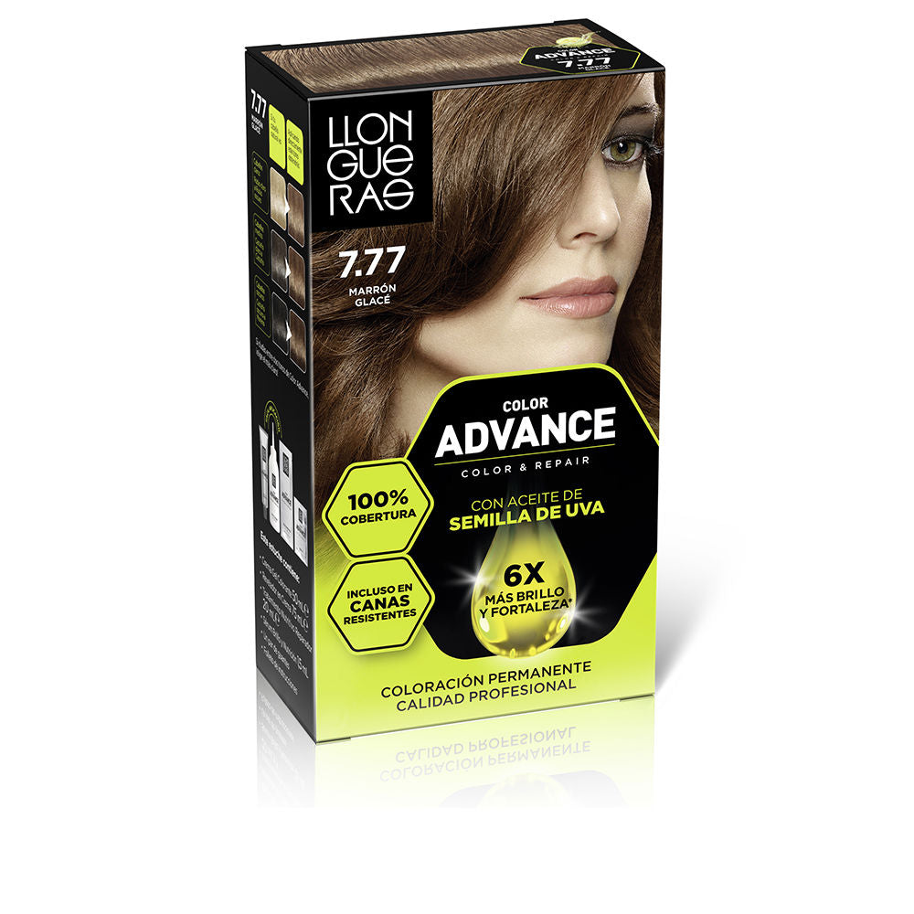 COLOR ADVANCE #7,77-marrón glacé 1 u