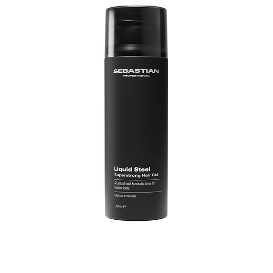 LIQUID STEEL extra strong hair gel extra strong and long-lasting hold 140 ml